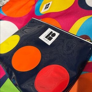 Estée Lauder Lisa Perry Multicolor Tote & Makeup Pouch Set